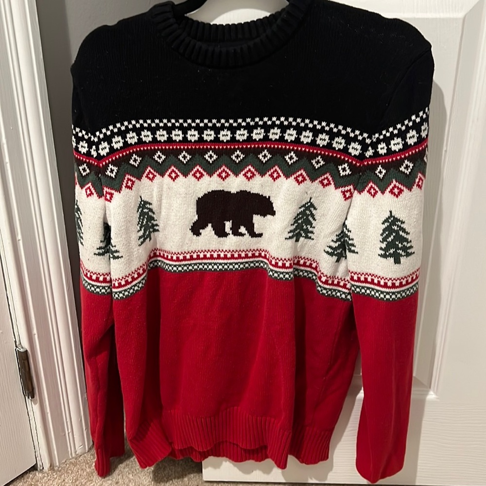 Men’s (Small) 100% Cotton Christmas Sweater
